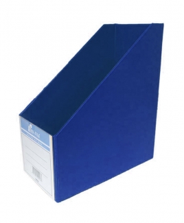 Emi-File Magazine Holder (PVC) 5" [Blue]